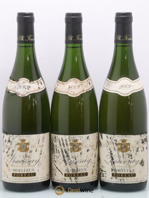 Vouvray Moelleux Clos Naudin - Philippe Foreau  2009 - Lot of 3 Bottles