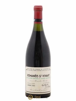Romanée-Saint-Vivant Grand Cru Domaine de la Romanée-Conti  1991 - Lot of 1 Bottle