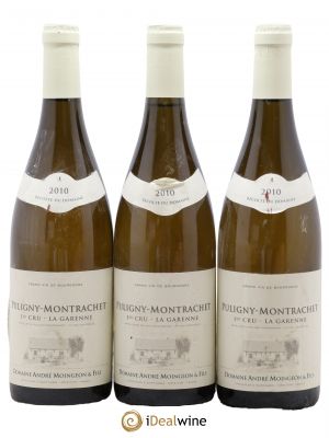 Puligny-Montrachet 1er Cru La Garenne Andre Moingeon 2010 - Lot of 3 Bottles