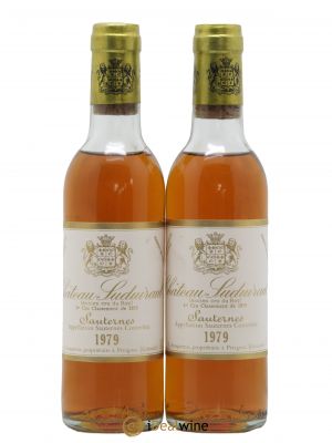 Château Suduiraut 1er Grand Cru Classé  1979 - Lot de 2 Demi-bouteilles