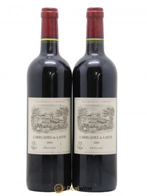 Carruades de Lafite Rothschild Second vin  2004 - Lot de 2 Bouteilles