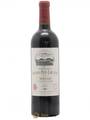 Château Grand Puy Lacoste 5ème Grand Cru Classé  2002 - Lot of 1 Bottle