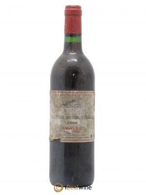 Haut Bailly II (Anciennement La Parde de Haut-Bailly) Second vin  1992 - Lot de 1 Bouteille