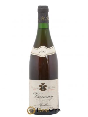 Vouvray Moelleux Réserve Clos Naudin - Philippe Foreau  1989 - Lot of 1 Bottle