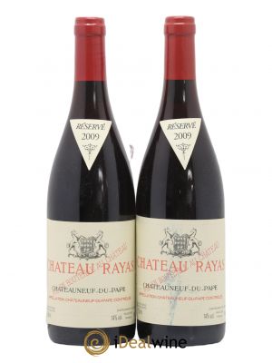 Châteauneuf-du-Pape Château Rayas Emmanuel Reynaud  2009 - Lot of 2 Bottles