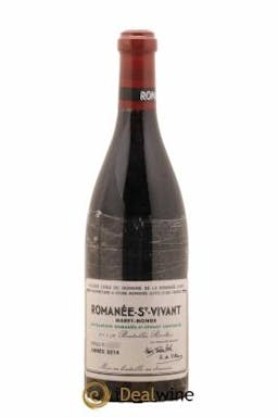 Romanée-Saint-Vivant Grand Cru Domaine de la Romanée-Conti  2014 - Lot of 1 Bottle