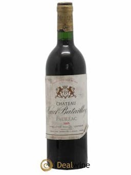 Château Haut Batailley 5ème Grand Cru Classé  1985 - Lot of 1 Bottle