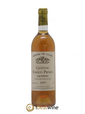 Château Rabaud Promis 1er Grand Cru Classé  1989 - Lot of 1 Bottle
