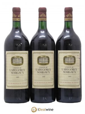 Château Labegorce Cru Bourgeois  1985 - Lot de 3 Magnums