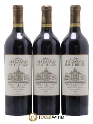 Château Les Carmes Haut-Brion 2014 - Lot de 3 Bottles