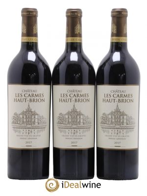 Château Les Carmes Haut-Brion 2017 - Lot de 3 Bottles