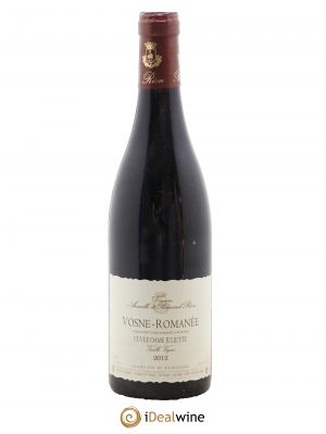 Vosne-Romanée Cuvée Dame Juliette Vieilles vignes Rion 2012 - Lot de 1 Bouteille