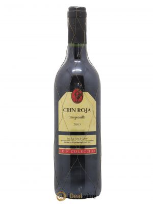 Espagne Tempranillo Bodegas Crin Roja (no reserve) 2003 - Lot of 1 Bottle