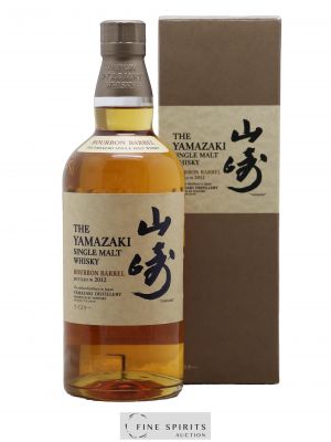 Yamazaki Of. Bourbon Barrel bottled 2012 Suntory   - Lot de 1 Bouteille