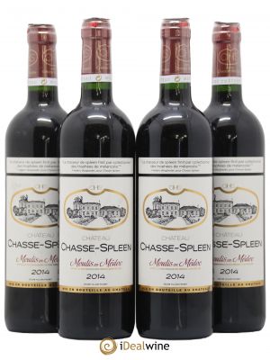 Château Chasse Spleen  2014 - Lot of 4 Bottles