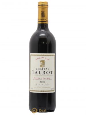 Château Talbot 4ème Grand Cru Classé  2001 - Lot of 1 Bottle