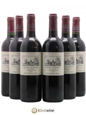 Château Cantemerle 5ème Grand Cru Classé  2000 - Lot of 6 Bottles