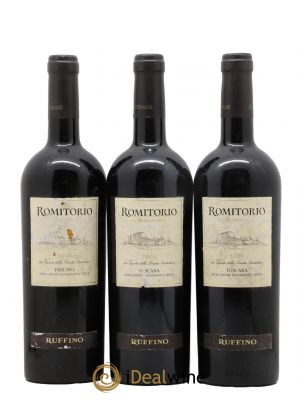 IGT Toscane Romitorio Di Santedame Ruffino 2005 - Lot de 3 Bottiglie