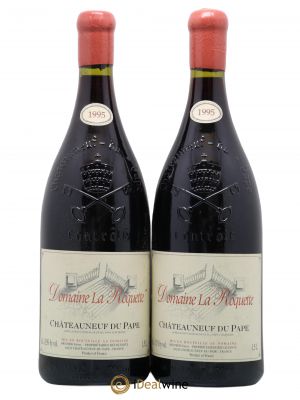 Châteauneuf-du-Pape La Roquète - Anciennement La Roquette (Domaine de) Vignobles Brunier  1995 - Lot of 2 Magnums