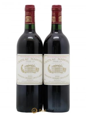 Château Margaux 1er Grand Cru Classé  1990 - Lot of 2 Bottles