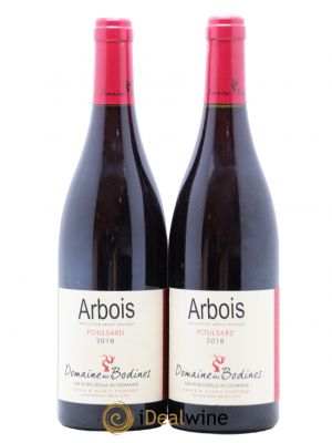 Arbois Poulsard Domaine des Bodines  2018 - Lot of 2 Bottles