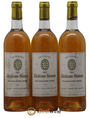 Château Simon 1983 - Lot de 3 Bottles