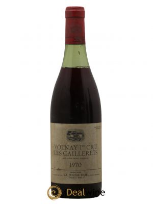 Volnay 1er Cru Les Caillerets La Pousse d'Or (Domaine de) 1970 - Lot de 1 Bottle