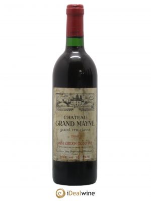 Château Grand Mayne Grand Cru Classé  1986 - Lot of 1 Bottle