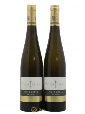 Allemagne Rheinhessen Riesling Heerkretz Wagner Stempel 2017 - Lot of 2 Bottles