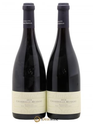 Chambolle-Musigny 1er Cru Les Amoureuses Amiot-Servelle  2010 - Lot of 2 Bottles