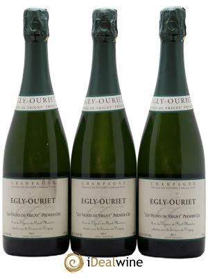 Vignes de Vrigny Premier Cru Brut Egly-Ouriet   - Lot de 3 Bouteilles