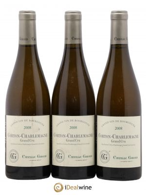 Corton-Charlemagne Grand Cru Camille Giroud 2008 - Lot of 3 Bottles