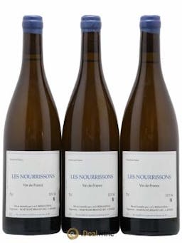 Vin de France Les Nourrissons Stéphane Bernaudeau  2018 - Lot of 3 Bottles