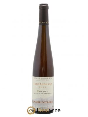 Alsace Grand Cru Sonnenglanz Pinot Gris Vendanges Tardives Domaine Bott-Geyl 50cl 2001 - Lot of 1 Bottle
