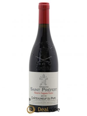 Châteauneuf-du-Pape Réserve Auguste Favier Domaine Saint-Préfert  2016 - Lot of 1 Bottle