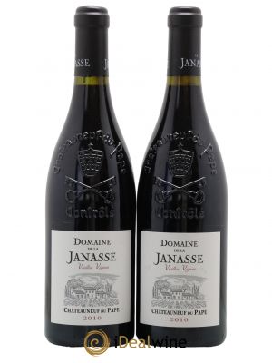 Châteauneuf-du-Pape Cuvée Vieilles Vignes La Janasse (Domaine de) 2010 - Lot de 2 Bottles
