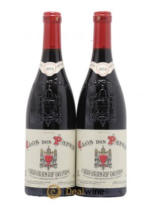Châteauneuf-du-Pape Clos des Papes - Paul Avril  2012 - Lotto di 2 Bottiglie