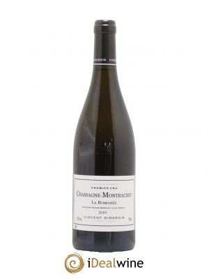 Chassagne-Montrachet 1er Cru La Romanée Vincent Girardin (Domaine)  2019 - Lot of 1 Bottle