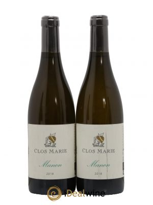 Languedoc Clos Marie Manon Christophe Peyrus et Françoise Julien  2018 - Lot of 2 Bottles