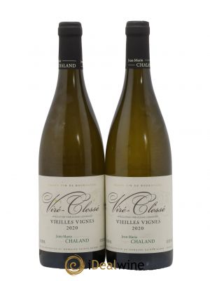 Viré-Clessé Vieilles Vignes Domaine Chaland 2020 - Lot of 2 Bottles
