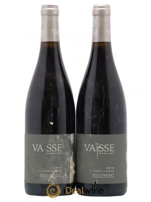 IGP Pays de l'Hérault L'Aphyllante Vaisse (Domaine)  2015 - Lot of 2 Bottles