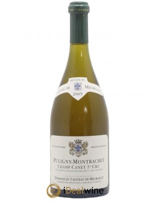 Puligny-Montrachet 1er Cru Champ Canet Château de Meursault  2005 - Lot of 1 Bottle