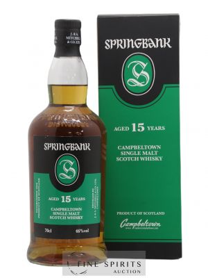 Springbank 15 years Of. Green Label  