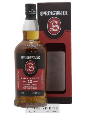 Springbank 12 years Of. Cask Strength bottled 2019   - Lot de 1 Bouteille