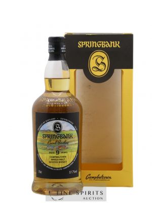 Springbank 9 years 2009 Of. Local Barley One of 9700 - bottled 2018  