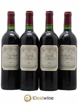 Madiran Château Aydie Famille Laplace  1995 - Lot of 4 Bottles