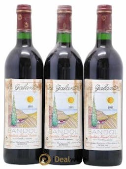 Bandol Le Galantin 1993 - Lot of 3 Bottles