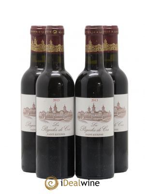 Les Pagodes de Cos Second Vin  2013 - Lot of 4 Half-bottles