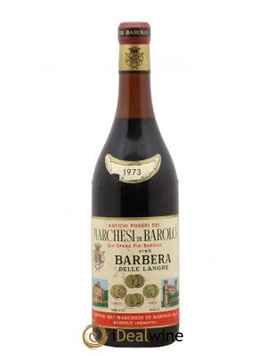 Italie Vino Barbera Delle Langhe Antichi Poderi dei Marchesi di Barolo 1973 - Lot de 1 Bouteille
