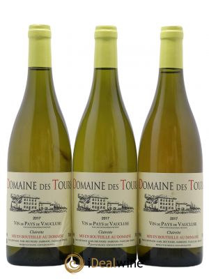 IGP Vaucluse (Vin de Pays de Vaucluse) Domaine des Tours Emmanuel Reynaud Clairette 2017 - Lot of 3 Bottles